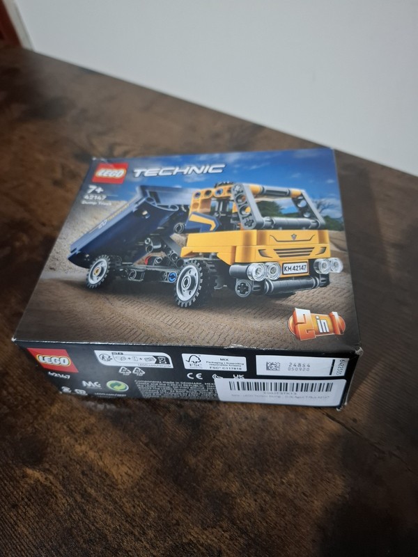 LEGO Technic Dump Truck and Crane Set (42147) Brand New Sealed