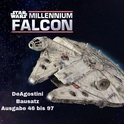 DeAgostini Star Wars Millennium Falcon - Auswahl Ausgabe 46-97 + Sammelordner