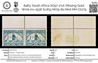 8483: South Africa SG57 1½d. Missing Gold. Wmk Inv 1936 Sc#51 Mi79-80 Mint MH C£
