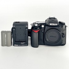 Nikon D90 12.3 MP DSLR Camera Body Only - Black W/ Battery, Charger - Tested