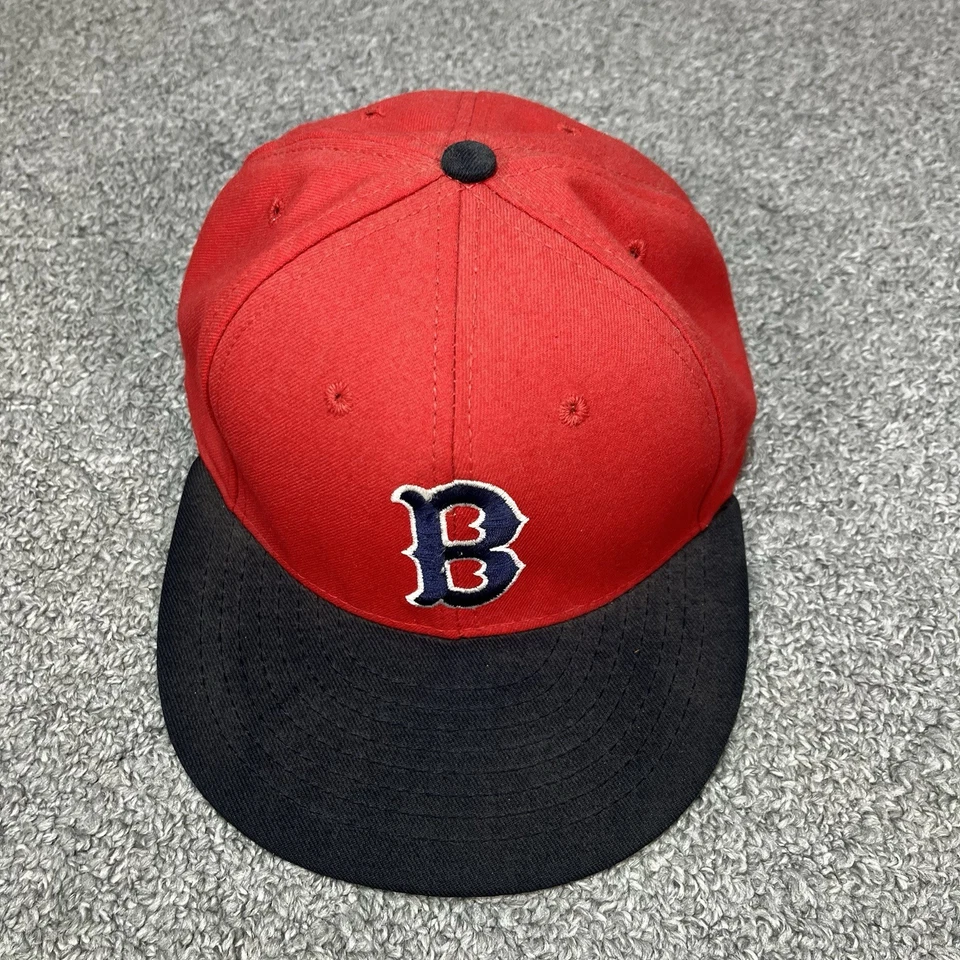 Vintage Boston Red Sox Hat Cap Fitted Mens 7 1/8 American Needle MLB Baseball - Image 2 of 4
