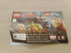 LEGO Marvel Super Heroes Avengers Thor Loki Manual Instruction Book Lot