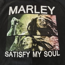 Zion Rootswear BOB MARLEY Satisfy My Soul Hoodie Sweatshirt 2XL Rasta Rastafari