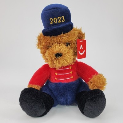 Aurora World 2023 Soldier Teddy Bear Plush Brown Red Blue Uniform Commemorative