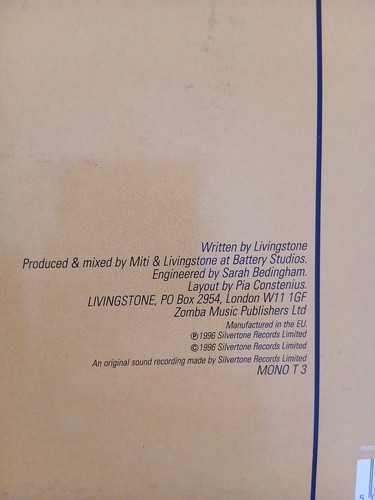 Livingstone - Call Around / You Know Too Much - New Vinyl Record 10" - Picture 3 of 3