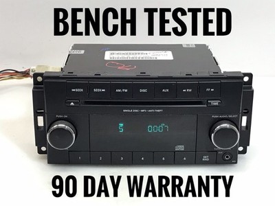 CHRYSLER FACTORY (OEM) RADIO, Aux, MP3 WMA CD PLAYER  ''CH815A''