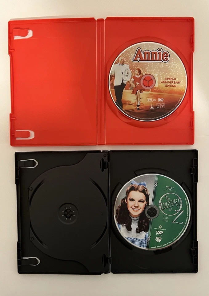 2 DVD - Волшебник страны Оз (2 диска) 70-летие и Энни - оба как новый! - Изображение 4 из 4