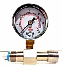 DCI International 7267 Handpiece Pressure Gauge (0-100 PSI)