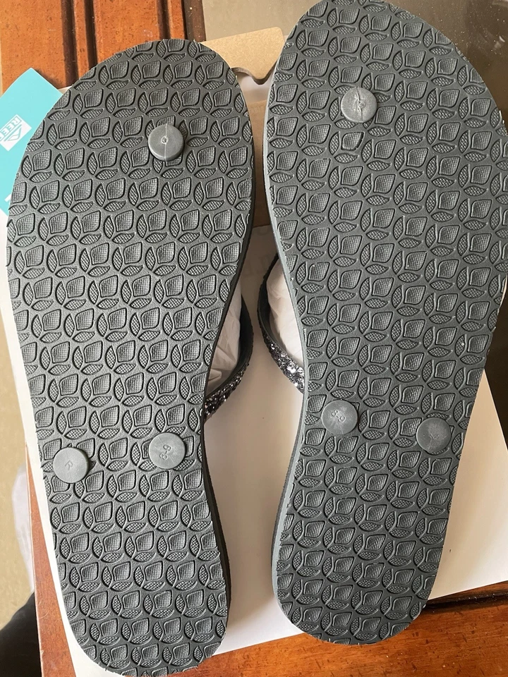 NUEVAS Sandalias Chanclas Reef Stargazer Sombra Tanga Para Mujer Talla 8-9 Foto 3 de 4