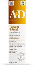 A D Original Diaper Rash Ointment Prevents Treats 4 Ounce Pack of 1