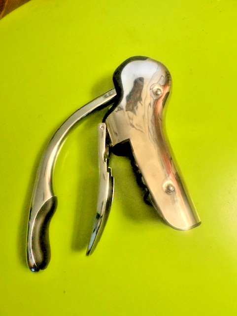 Rabbit Wine Bottle Opener/Corkscrew Remover.  Hand Held.