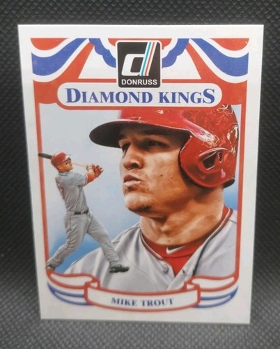 Mike Trout #2 2014 Donruss card