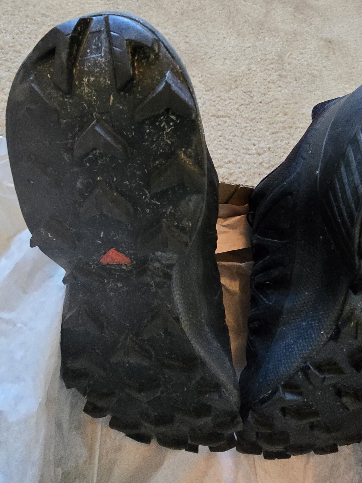 Scarpe da trail running Salomon da donna TAGLIA 6 5 Speedcross 5 nere