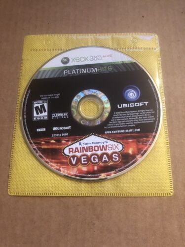 Tom Clancy's Rainbow Six: Vegas (Microsoft Xbox 360, 2006) solo disco - Imagen 1 de 2