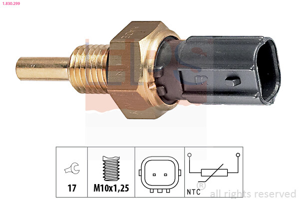 1.830.299 EPS Sensor, coolant temperature for ,HONDA