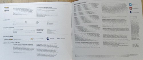 Original 2017 Chevrolet Trax Sales Brochure 17 Chevy LS LT Premier - Picture 7 of 10