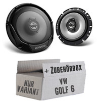 Kenwood Lautsprecher FüR VW Golf 6 Variant Front Boxen 16Cm 2Wege Koax-Einbauset