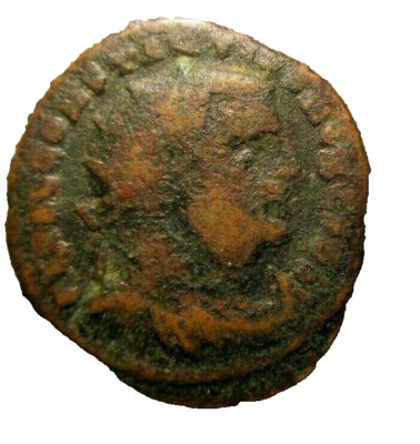 GOOD DIOCLETIAN ANCIENT ROMAN 19 mm.COIN 293-297 AD, D. TURNER ESTATE # 329