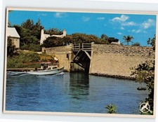 Postcard Somerset Bridge Sandys Parish Bermuda British Overseas Territory