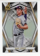 2022 Bowman Chrome Zac Veen Bowman Invicta Insert #BI-17 Colorado Rockies NM/MT