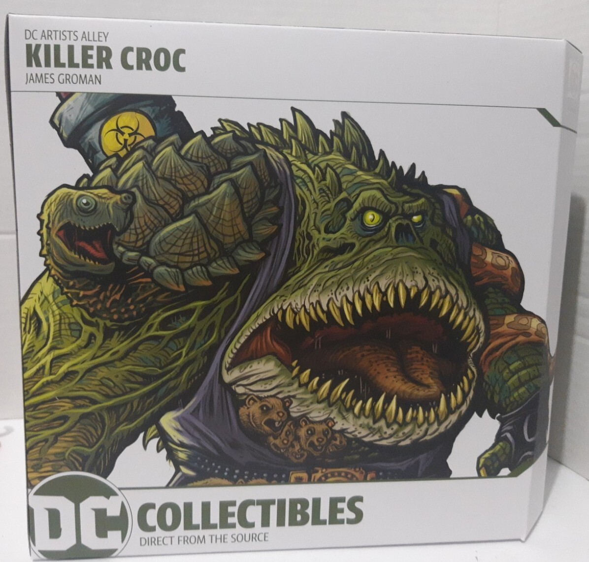 DC Collectibles Artist Alley KILLER CROC Figure James Groman New