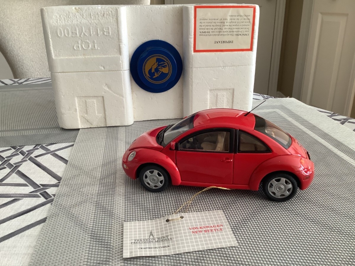Franklin Mint - 1:24 Scale - Volkswagen New Beetle - Red | eBay