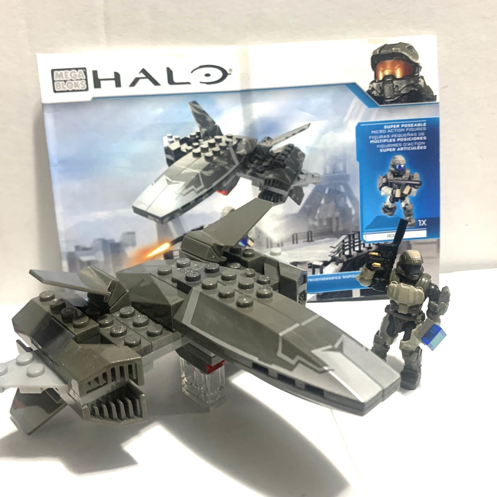 Unsc Odst Rookie HALO Mega Construx ODST Rookie FIGURE 97451 CYY43 UNSC Wombat Recon ...