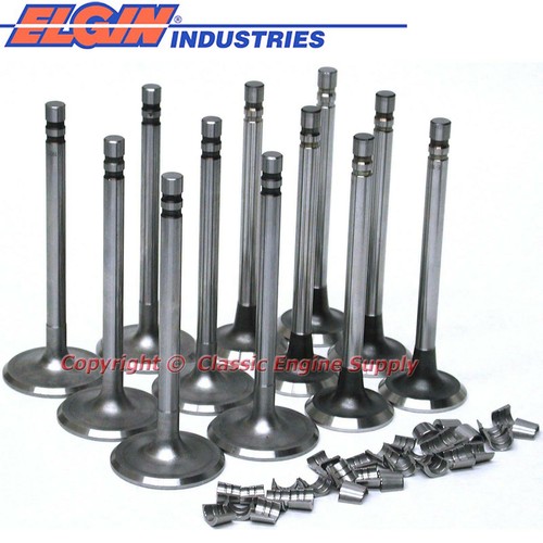 New Intake & Exhaust Valves Fits Some Chevy 194 215 230 250 292 6 Cyl Engines eBay