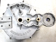 OEM 1911-1914 X Engine Crank Cases Flywheel Rod Excelsior Magneto Henderson B509