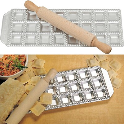 Ravioliform mit Teigrolle Ravioli Classici Nudelform Nudeln selbst machen, Form