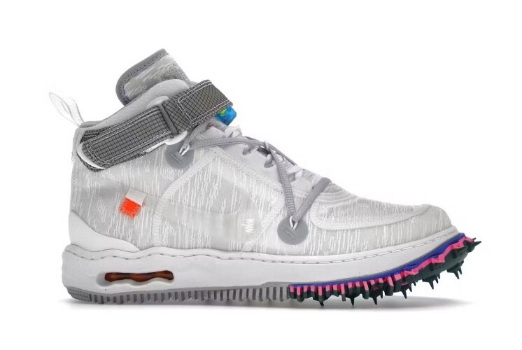 OFF WHITE X NIKE Nike Off White Sneaker TG 16 Air Force 1 metà x 2022 (DO6290 100) Uomo