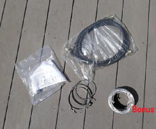 LOT Washing Machine universal hose clamps lot instruction book page BNiP + Bonus