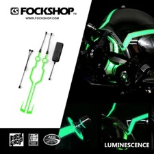 Cyberpunk Mask Helmet Accessories DIY Cold Light Strip Glue Tape