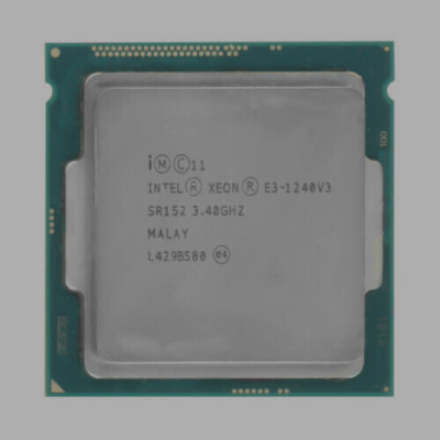 Intel Xeon E3-1240 v3  (4x 3.40GHz)  8MB / 8GT/s / LGA 1150 / Prozessor