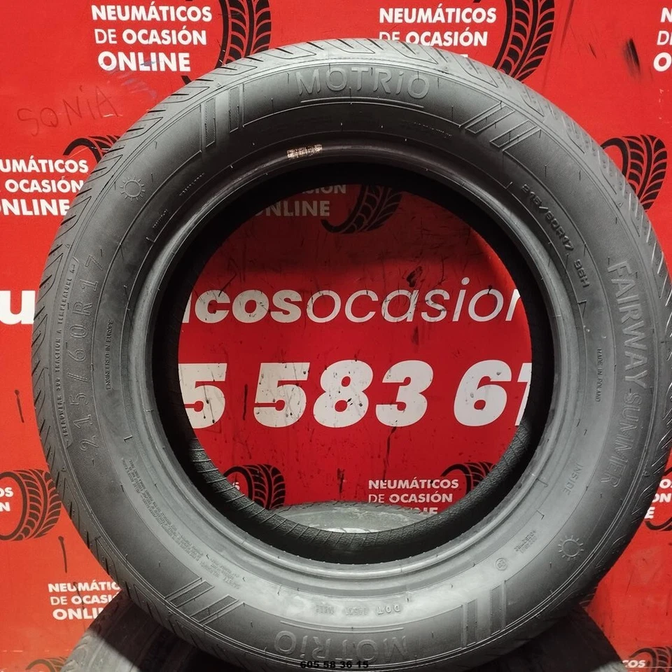 215 60 R17 96H MOTRIO FAIRWAY SUMMER 8.0/8.0MM REF. 13325 - Imagen 3 de 4