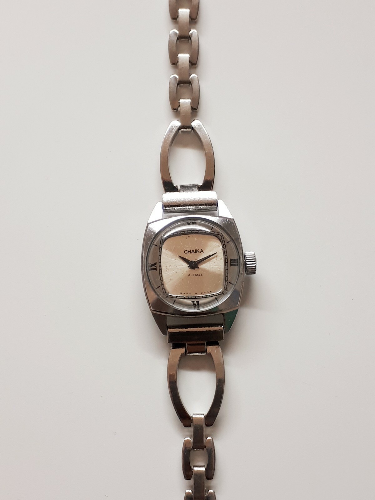 Retro Vintage CHAIKA USSR Hand-Winding Mechanical Women's Watch Uhr