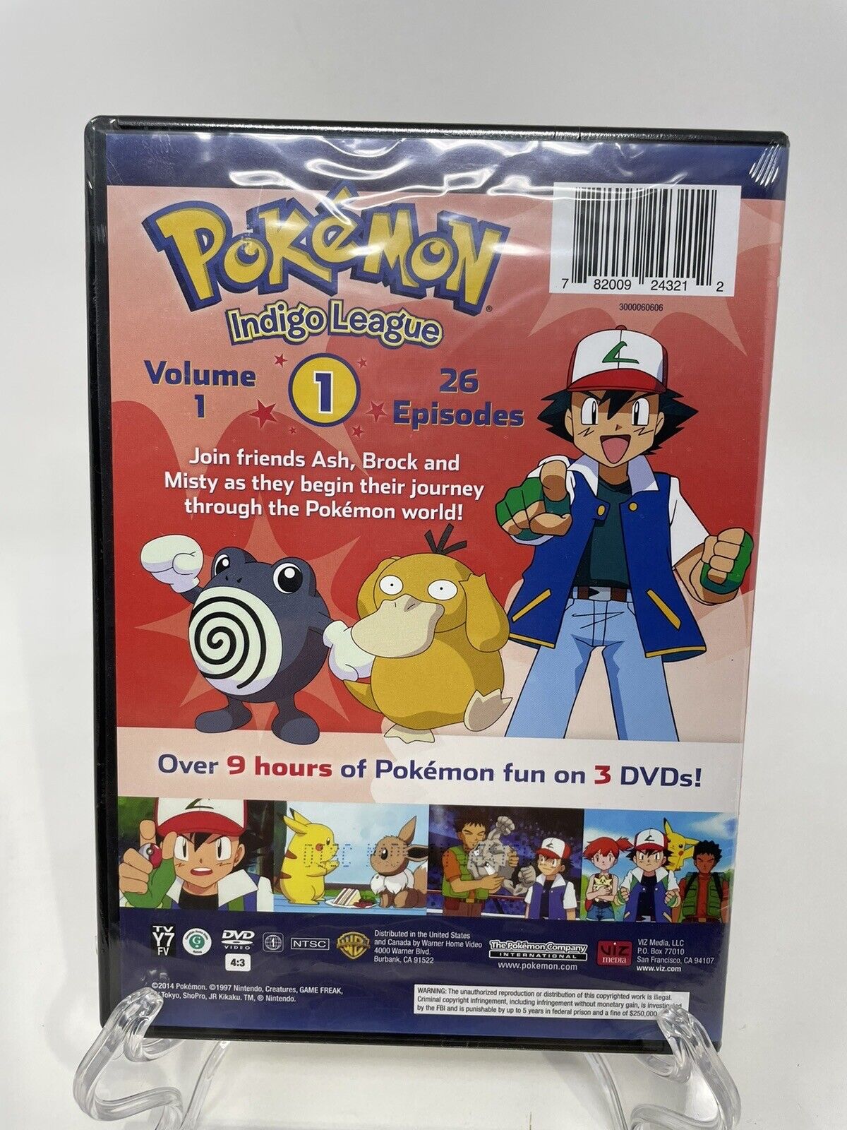 Pokemon - Season 1: Indigo League (DVD, 2006, 3-Disc Set, Dubbed) for sale  online