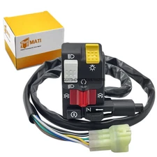 Handlebar Switch Start Kill Stop Headlight for Honda TRX450 4x4 Foreman 1998-04