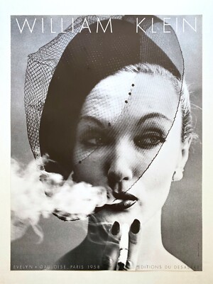WILLIAM KLEIN RARE 1980 LITHOGRAPH PRINT FRENCH POSTER 