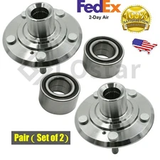 Pair(2) Front Left & Right Wheel Hub & Bearing Set HONDA ODYSSEY 1999-2004 