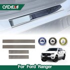 <!--F#f_0-->Stainless Door Sill Protector for Ford Ranger Dual Cab 2011-2022 Scuff Plates<!--F/-->