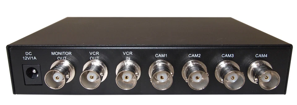 Evertech 4 Channel Analog Video Security Camera Color Quad Splitter Processor - Image 4 of 4