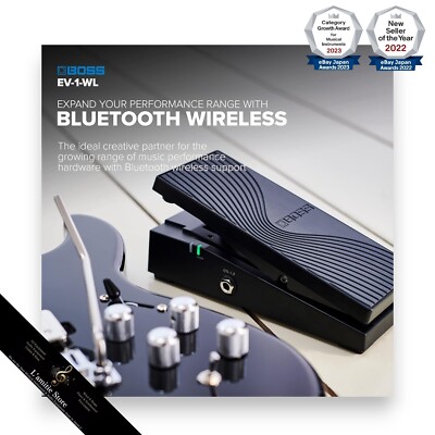 BOSS EV-1-WL Wireless MIDI Expression Pedal EV1WL EV1 Wireless