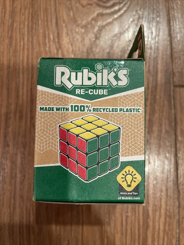 Cube Re-Cube The Original 3x3 Cube Made with 100% Recycled Plastic 3D Puzzle - Image 3 of 4