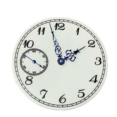 37mm Watch Dial Face+ Blue Watch Hands Kit for ETA 6497 ST3600 Movement V