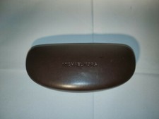 Michael Kors Brown Hard Clam Shell Sunglasses Eyeglass Case