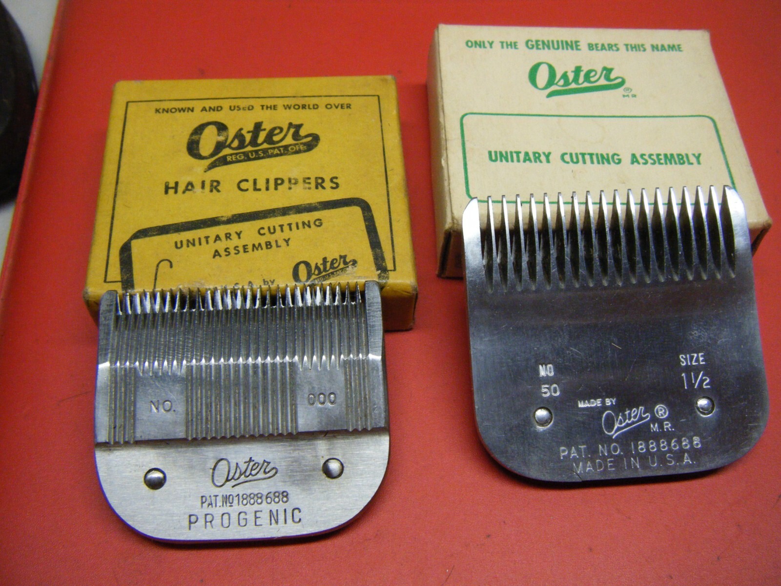 Vintage Oster Clipper Blade cutting assemblys No. 50 lot 9 eBay