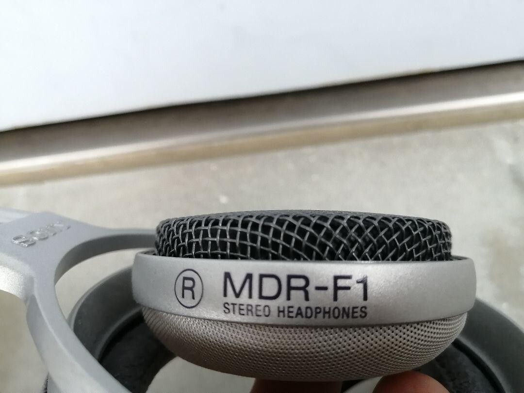 SONY MDR-F1 Open-Air Headphones Silver USED Rare Japan | eBay
