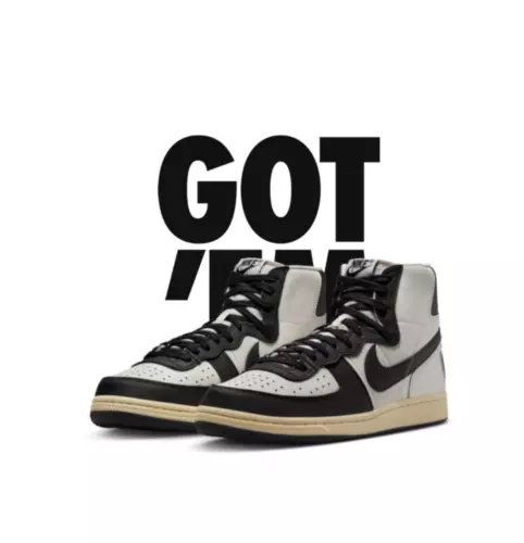 Nike Terminator High Black and Phantom Mens Shoes Size 12.5 FD0394-030