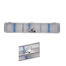 Sterilization Tray Case Aluminium Surgical Instrument With Silicone Card Strip